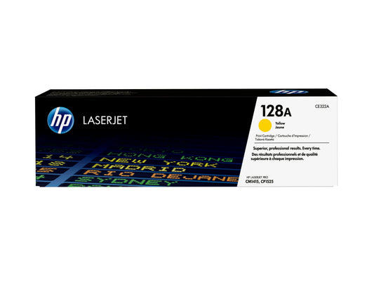 HP Inc. TONER CARTRIDGE 128A YELLOW/.