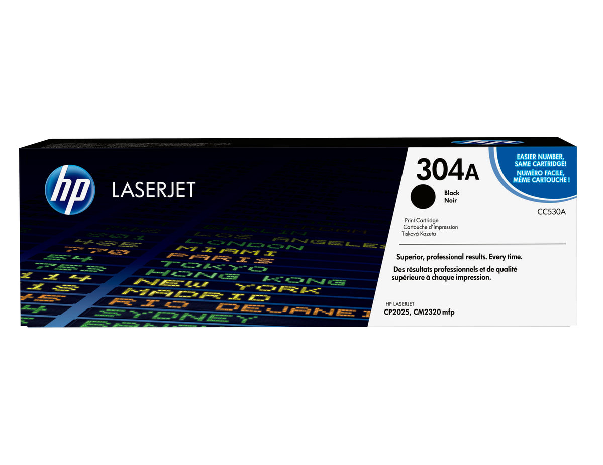 HP Inc. TONER CARTRIDGE 304A Black/.