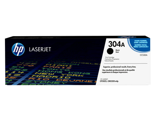 HP Inc. TONER CARTRIDGE 304A Black/.