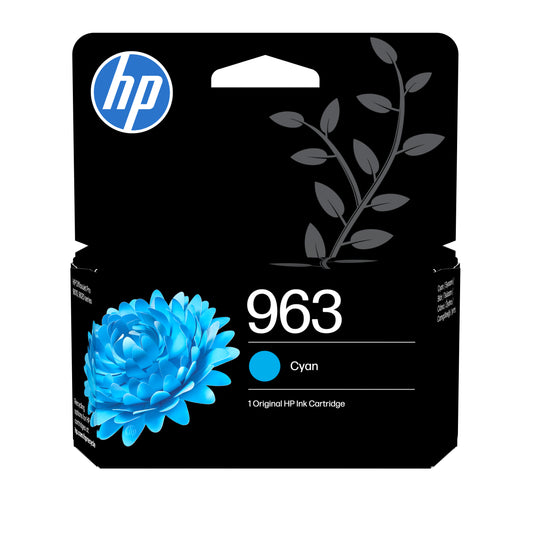 HP Inc. HP 963 CYAN ORIGINAL INK/CARTRIDGE