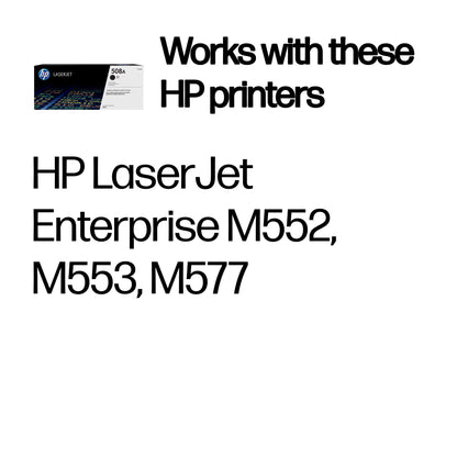 HP Inc. TONER CARTRIDGE 508A Black/.
