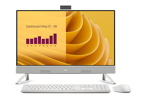 Dell 27 All-in-One EC27250/Core 7-150U/16GB/512GB SSD/27.0 FHD/Intel Graphics/Cam5MP/WLAN + BT/Wireless Kb & Mouse/W11Pro/3Y