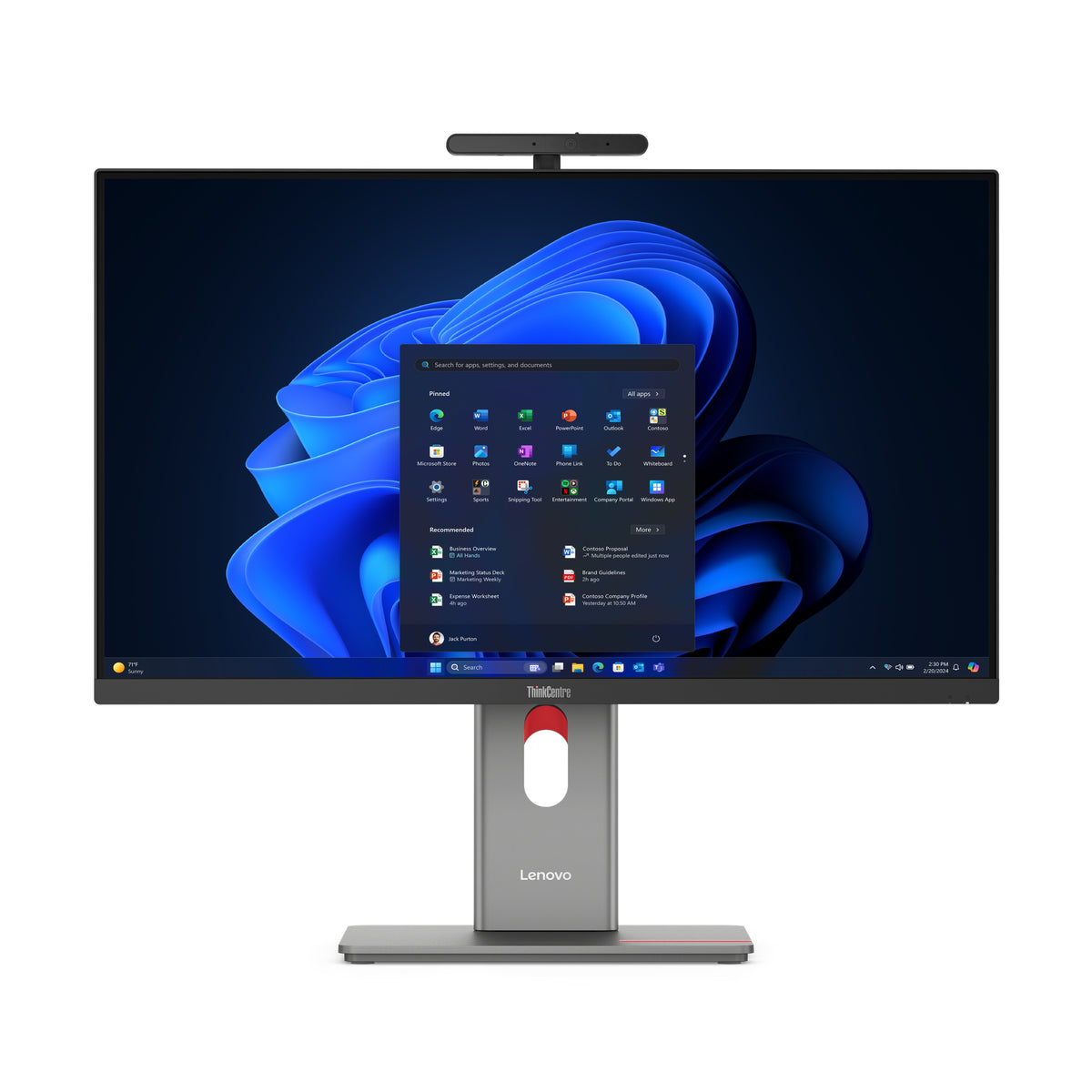 Lenovo ThinkCentre M90a Pro G6 AiO 27" QHD Ultra 5 225 16GB 512GB WiFi 6e BT Full Function W11P 3Y Onsite 1Y Premier