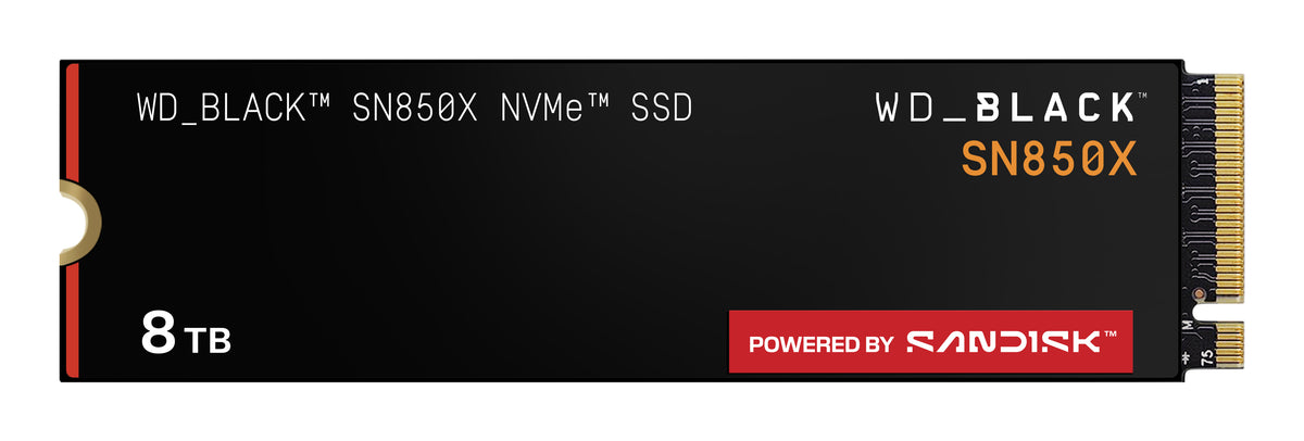 Western Digital WD Black SN850X 8TB SSD/M.2 2280