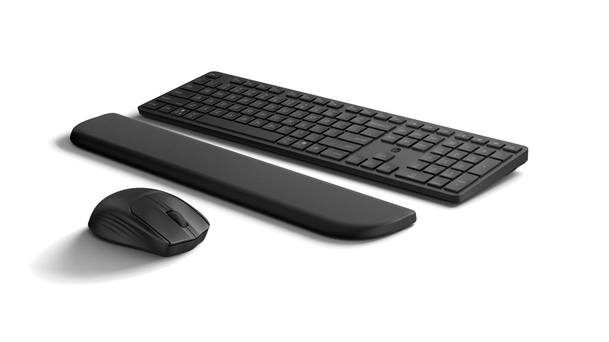 HP Inc. HP Multi-Device Dual-Mode Mouse and Keyboard Combo with Palm Rest 585C EURO