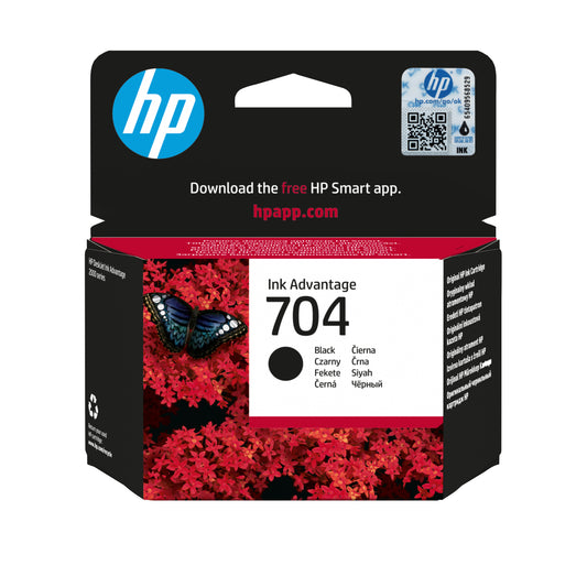 HP Inc. HP 704 Black ORIGINAL INK/PROMO ADVANTAGE CARTRIDGE