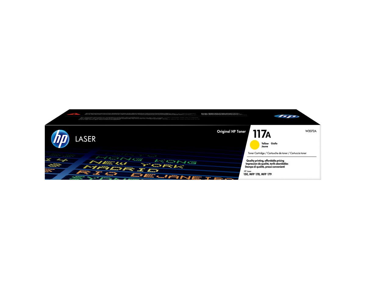 HP Inc. HP117A YELLOW ORG LASER TONER/CARTRIDGE