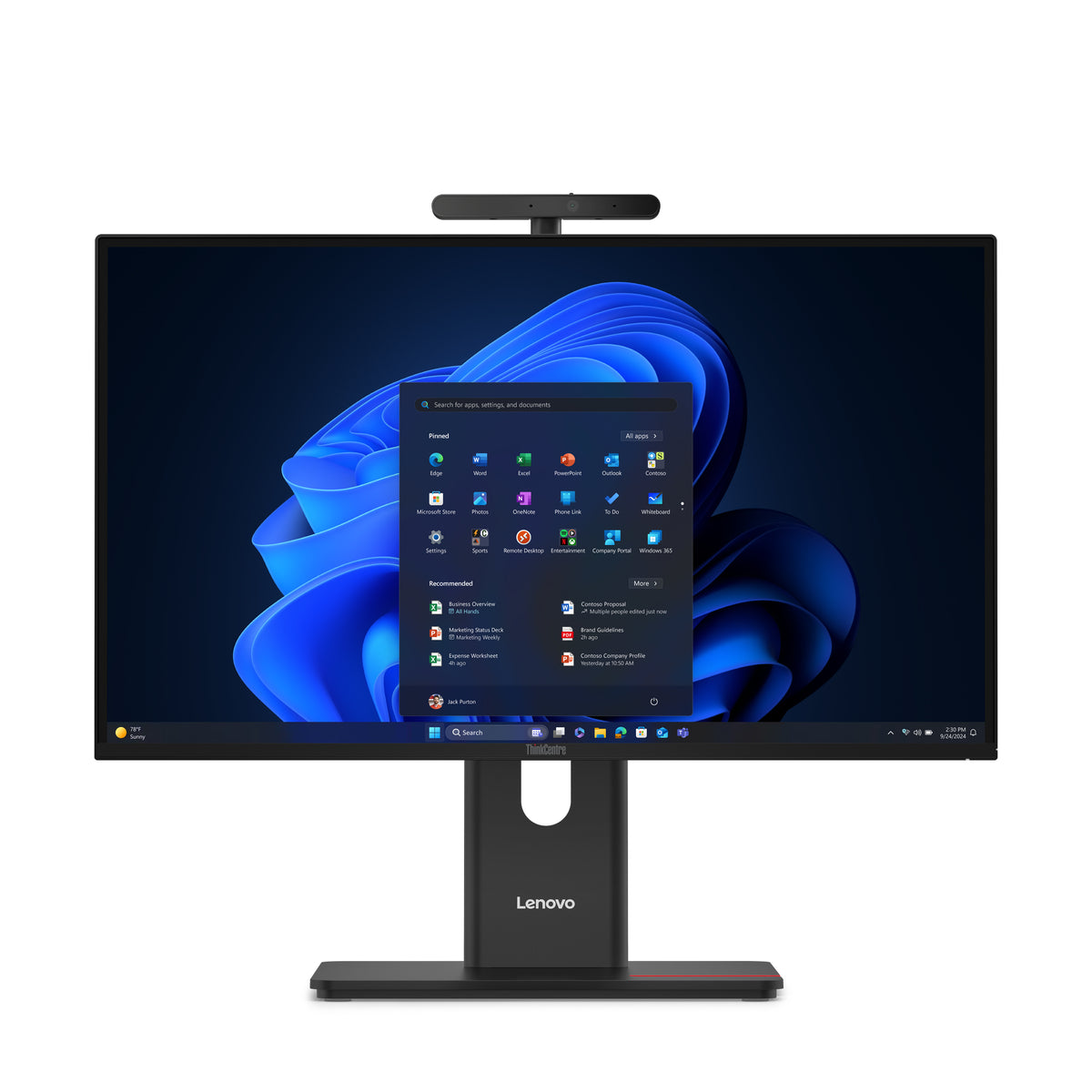 Lenovo ThinkCentre M90a G6 AiO 23,8" FHD Ultra 5 225 16GB 512GB WiFi 6e BT Full Function W11P 3Y Onsite 1Y Premier
