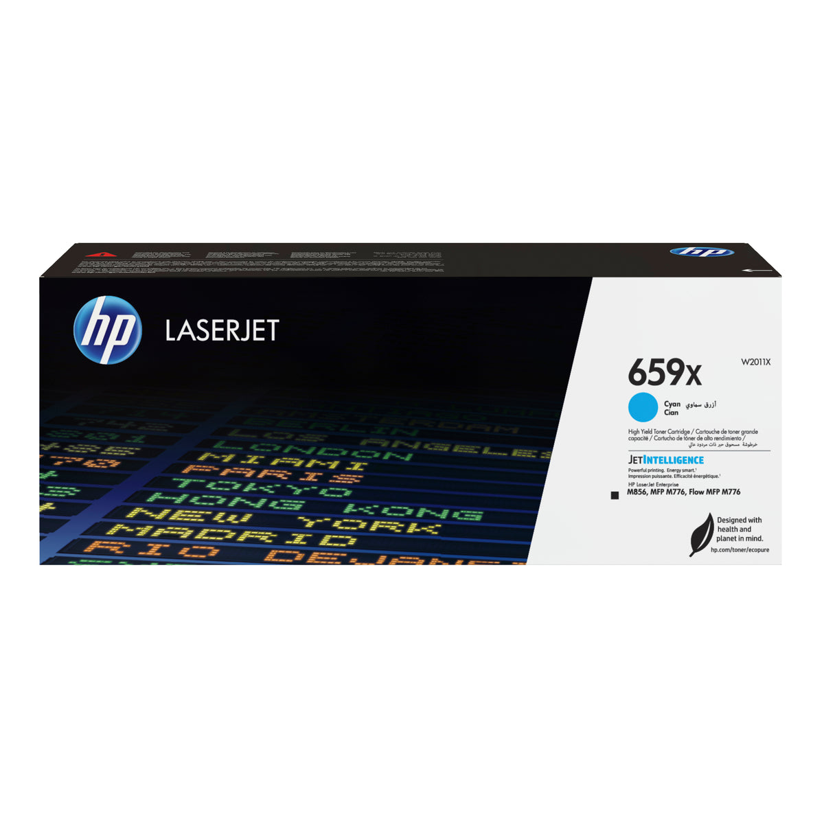 HP Inc. HP 659X HIGH YIELD CYAN ORG/LASERJET TONER CARTRIDGE