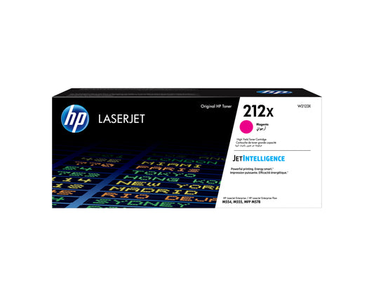 HP Inc. HP 212X HIGH YIELD MAGENTA ORIG/LASERJET TONER CARTRIDGE