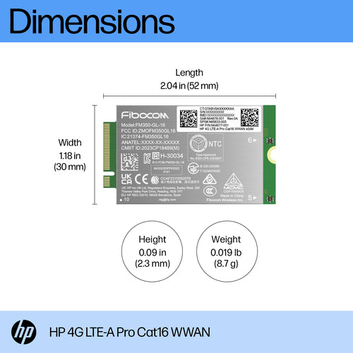HP Inc. HP 4G LTE-Advanced Pro WWAN