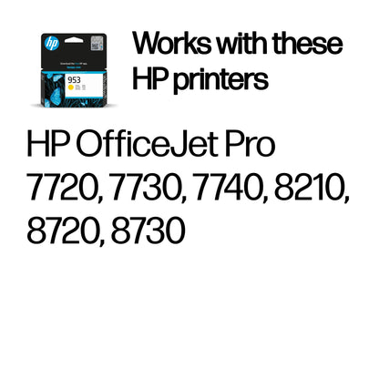HP Inc. HP 953 YELLOW ORIGINAL INK/CARTRIDGE