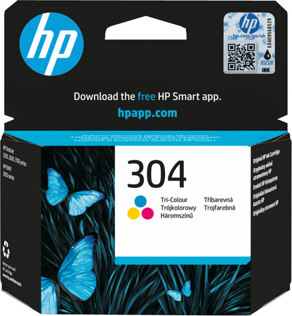 HP Inc. HP 304 TRI-COLOR ORIGINAL INK/EN/PL/HU/CZ/SL CARTRIDGE