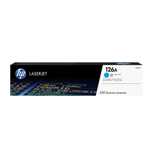 HP Inc. TONER CARTRIDGE 126A CYAN/.