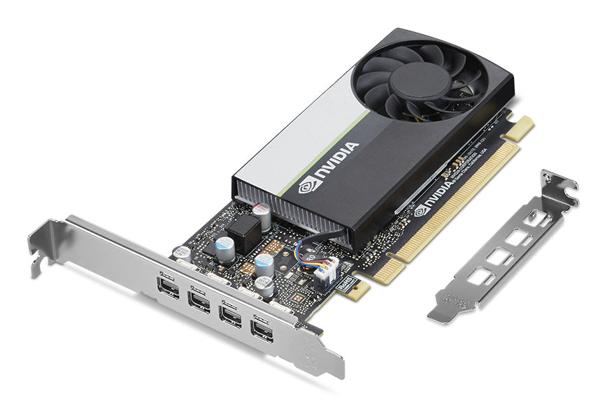 Lenovo NVIDIA T400E 4GB mini-DP*4 GDDR6 Graphics Card