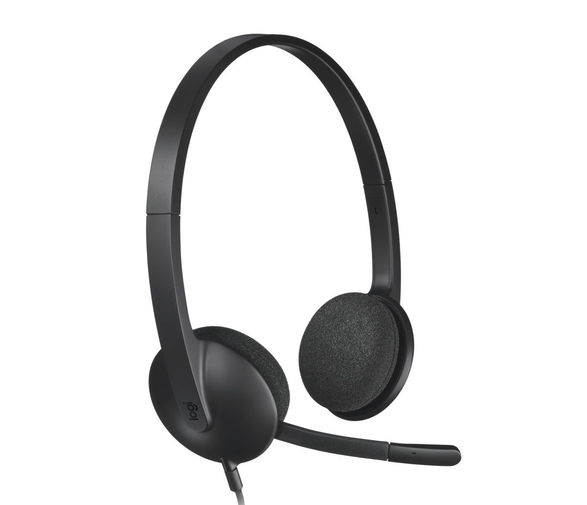 Logitech USB HEADSET H340/BLACK ULTRA LIGHT