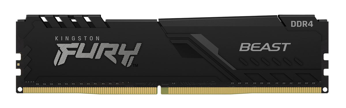 Kingston 16GB DDR4-3200MHZ CL16 DIMM/1GX8 FURY BEAST Black