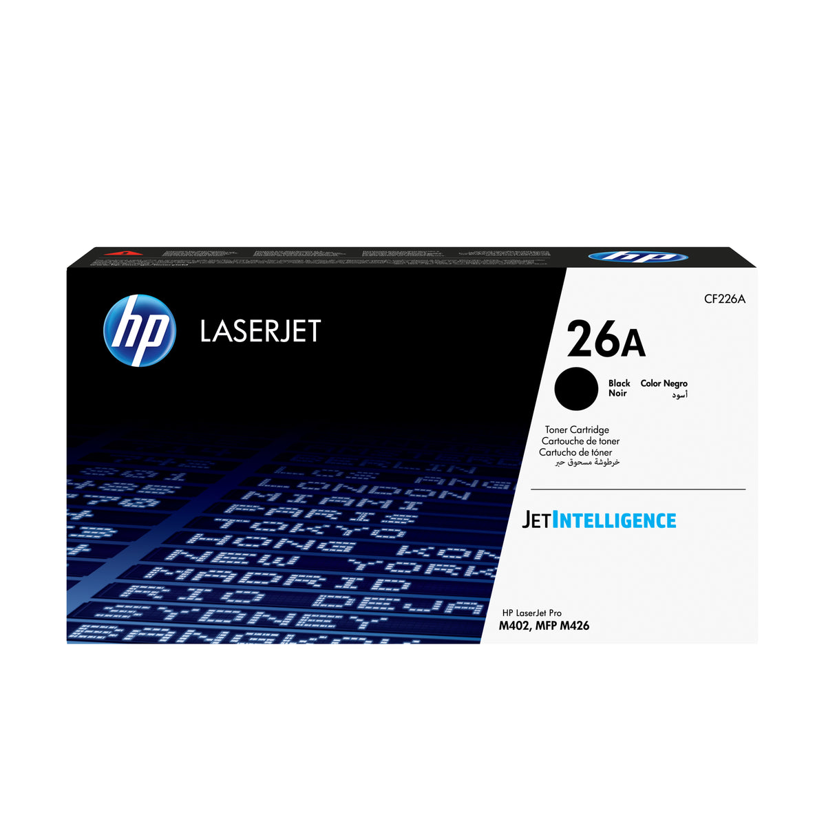 HP Inc. TONER CARTRIDGE 26A Black/.