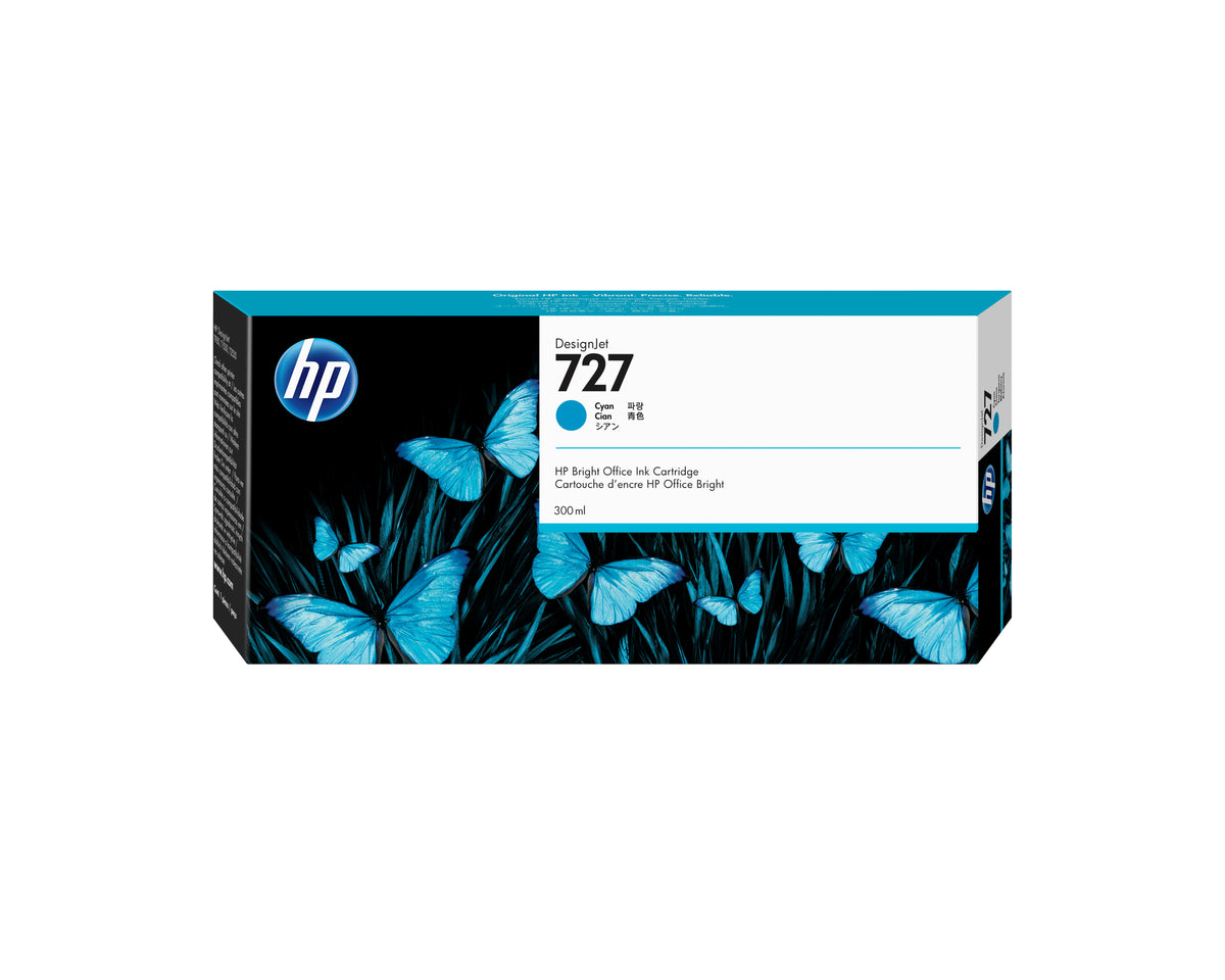 HP Inc. INK CARTRIDGE NO 727 CYAN/300ML