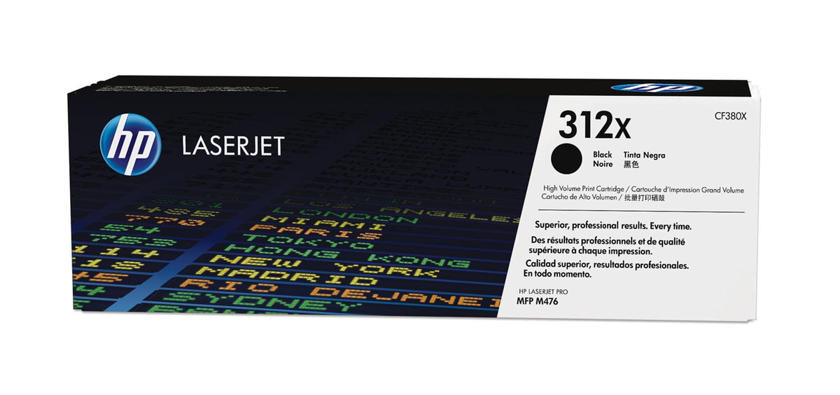 HP Inc. TONER CARTRIDGE 312X Black/.