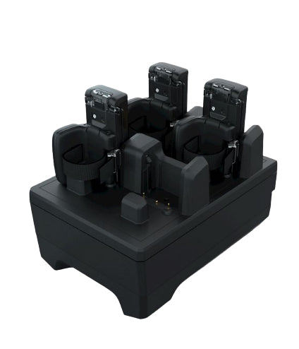 Zebra EVM RS5100 4-SLOT RING SCANNER CHARGER, ALLOWS CHARGING OF 4 RS5100 RING SCANNERS. REQUIRES PWR-BGA12V50W0WW, DC CABLE CBL-DC-388A1-01 AND