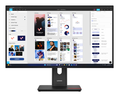 Lenovo Monitor ThinkVision T32ud-40 31,5" IPS 4K 4ms 350cd 1500:1 60Hz MC60 Camera Dock Tilt Swivel Lift Pivot