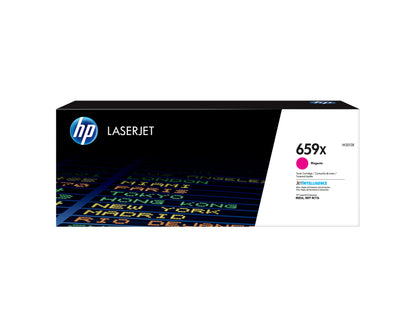HP Inc. HP 659X HIGH YIELD MAGENTA ORG/LASERJET TONER CARTRIDGE
