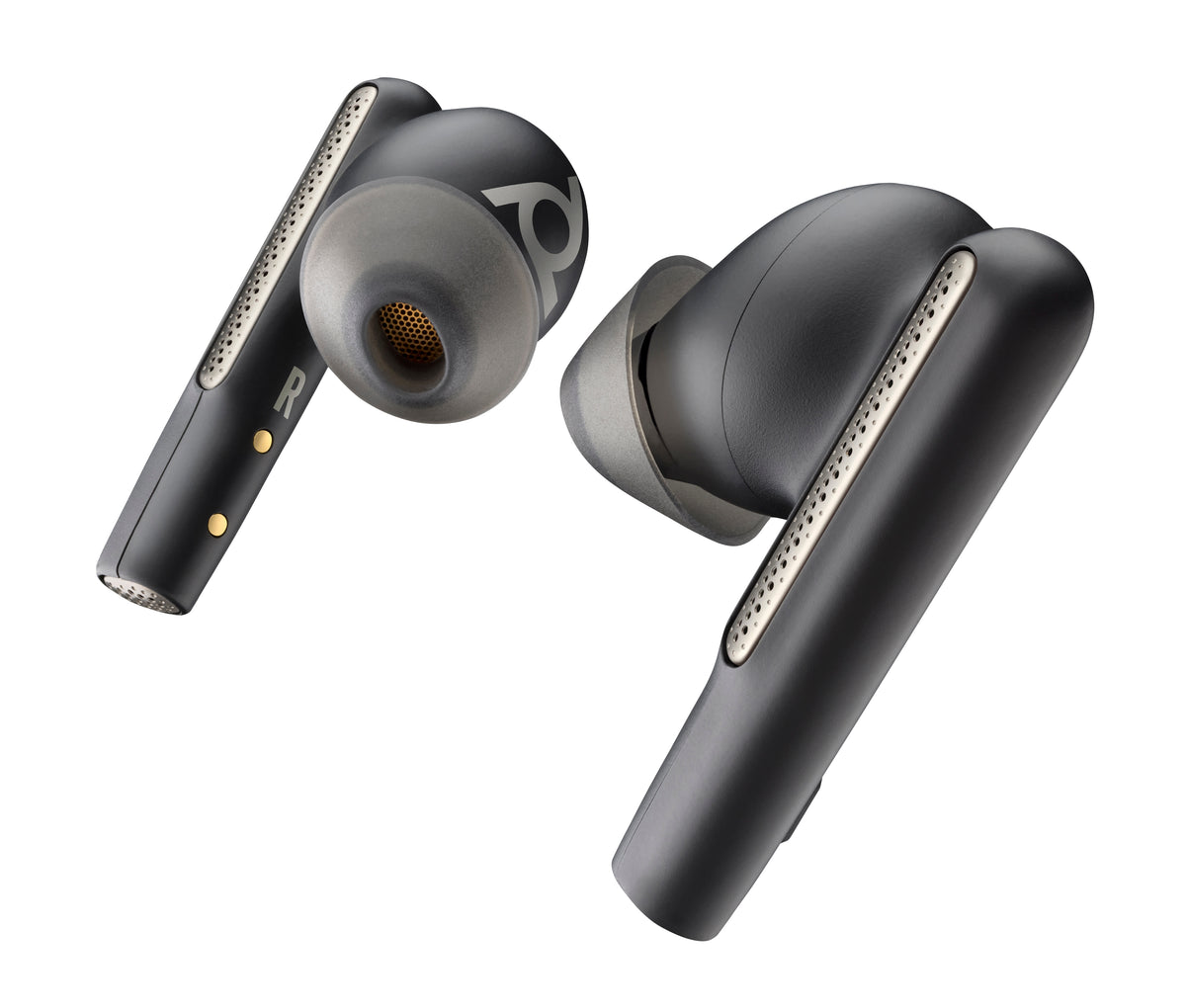 HP Inc. Poly Voyager Free 60/60+ Black Earbuds (2 Pieces)