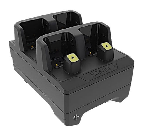 Zebra EVM RS5100/RS6100 2 Bay Charger. Req. PWR-WUA5V12W0US and CBL-TC5X-USBC2A-01.