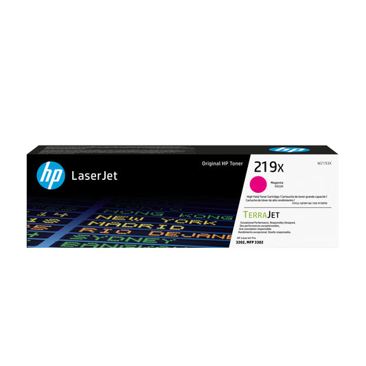 HP Inc. HP 219X HIGH YIELD MAGENTA ORIG/ORIGINAL LASERJET TONER CARTRIDG