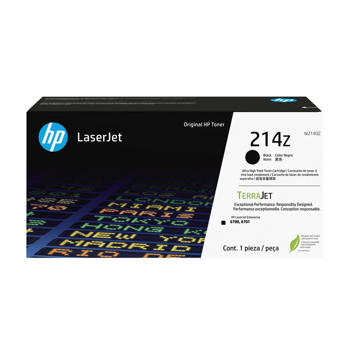 HP Inc. HP 214Z BLK ORIGINAL LASERJET/TONER CRTG