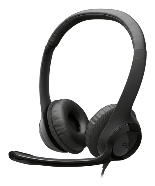 Logitech H390 USB-C COMPUTER HEADSET/MIDNIGHT BLACK - EMEA29-953