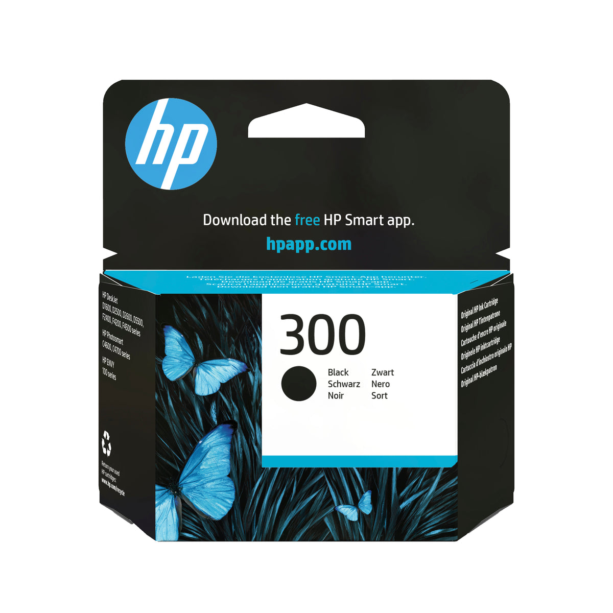 HP Inc. INK CARTRIDGE NO 300 Black/DE / FR / NL / BE / UK / SE