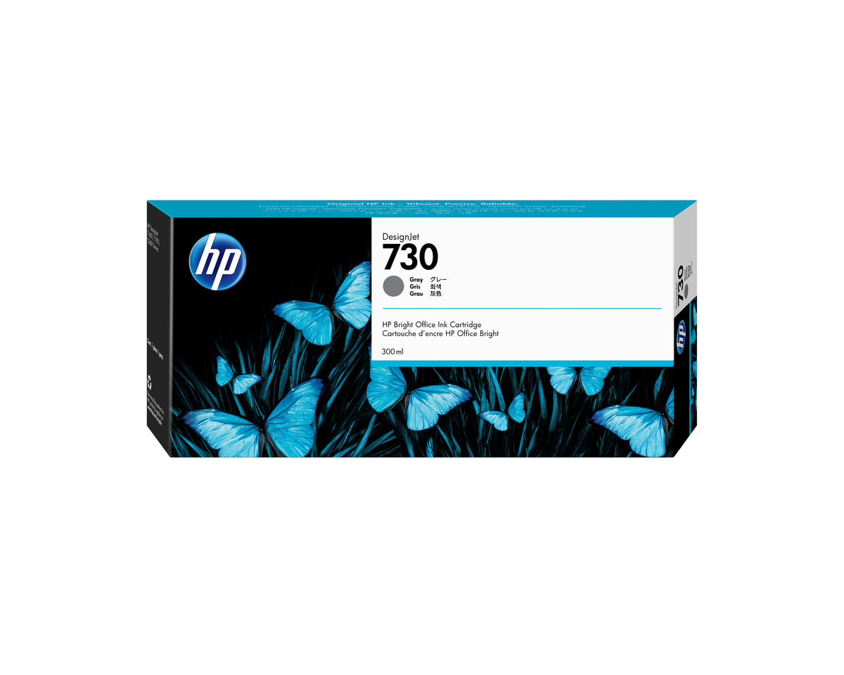 HP Inc. HP 730 300-ML/Gray INK CARTRIDGE