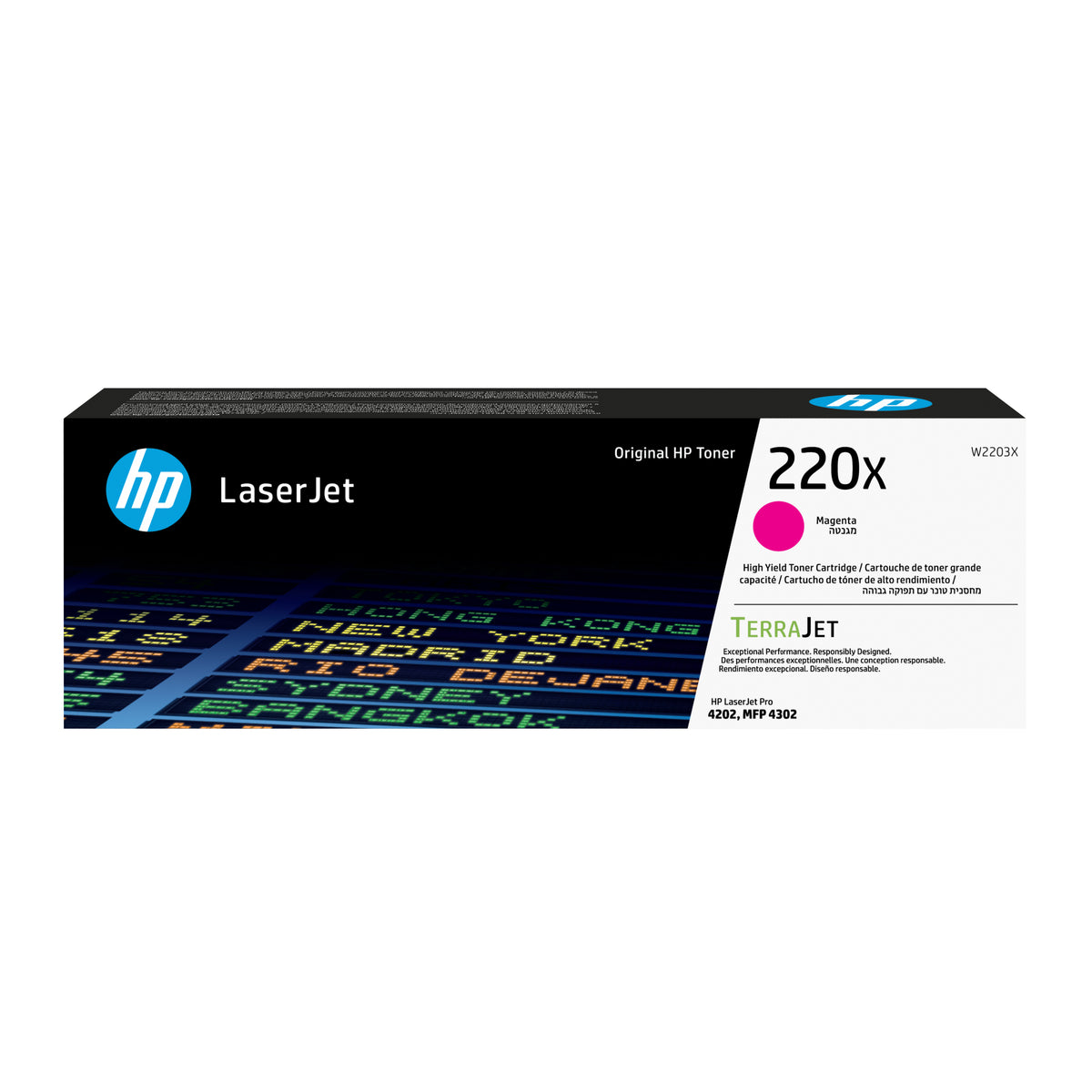 HP Inc. HP 220X ORIGINAL MAGENTA/LASERJET TONER CARTRID