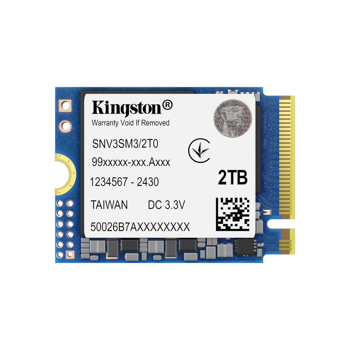 Kingston 2000G NV3 M.2 2230/PCIE 4.0 NVME SSD