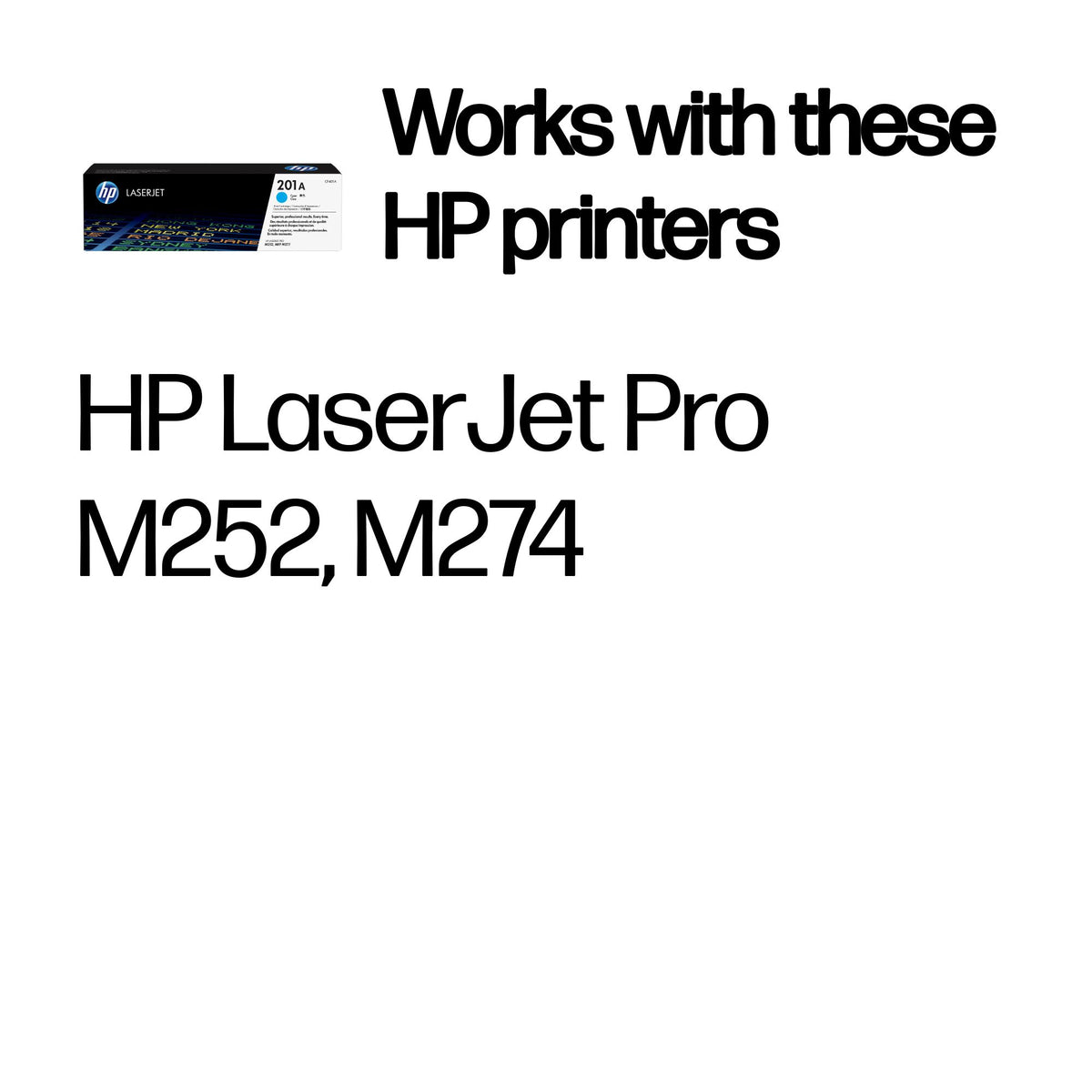 HP Inc. TONER CARTRIDGE 201A CYAN/.