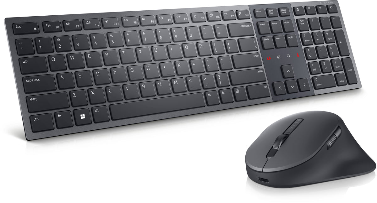 Dell Pro Premium Collaboration Keyboard and Mouse - KM900 - US International (QWERTY)