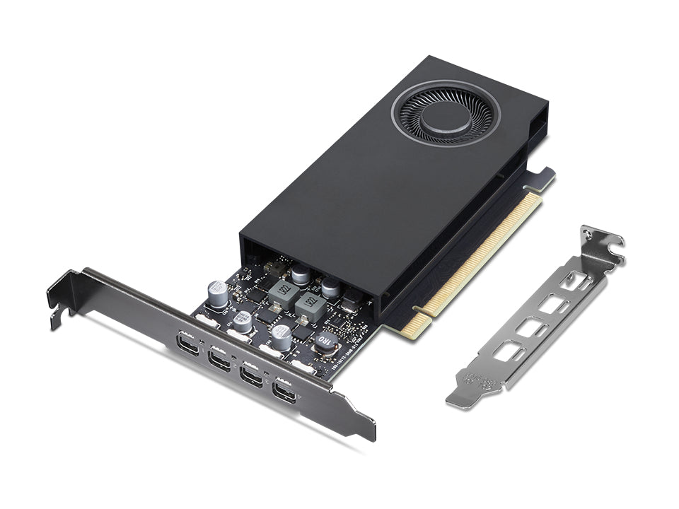 Lenovo NVIDIA RTX A400 4GB mini-DP*4 GDDR6 Graphics Card