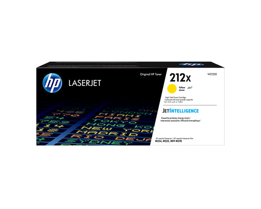 HP Inc. HP 212X HIGH YIELD YELLOW ORIG/LASERJET TONER CARTRIDGE