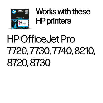 HP Inc. HP 953 MAGENTA ORIGINAL INK/CARTRIDGE