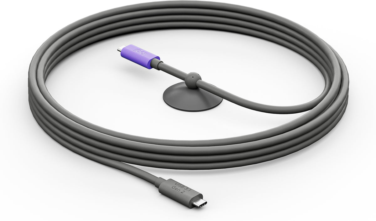 Logitech MEETUP 2 - GRAPHITE - ACCESSORY/WIRED N/A-WW-9006-5M USB CABLE