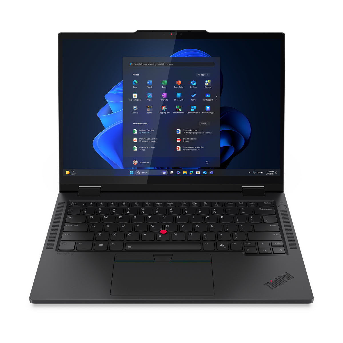 Lenovo ThinkPad T14s 2in1 14" WUXGA AG 400N Ultra 7 255U 32GB 1TB FPR BCKLT W11P 3Y Premier Support
