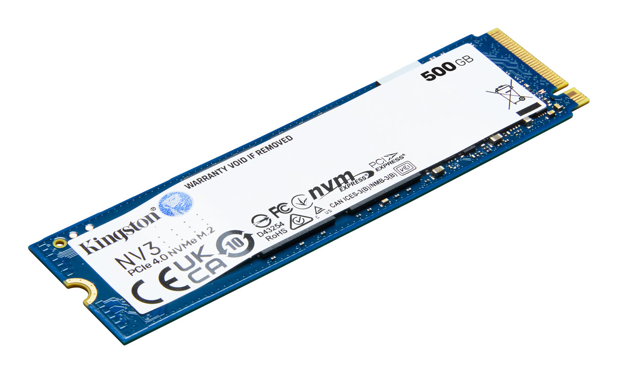 Kingston 500G NV3 M.2 2280 NVME SSD/PCIE 4.0 NVME SSD