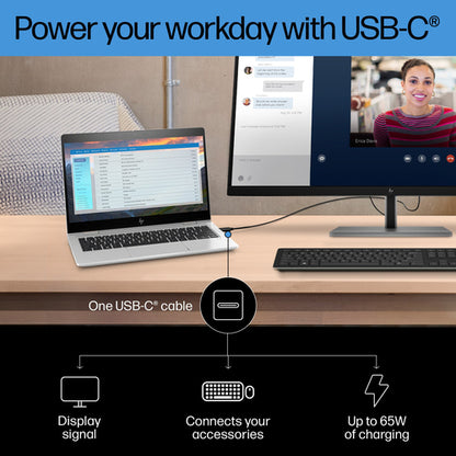 HP Inc. E32K G5 31.5IN 4K UHD 3840X2160/350CD USB-C HDMI DP / Warranty 3/3/0
