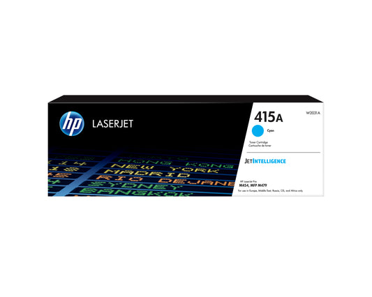HP Inc. HP 415A CYAN LASERJET/TONER CARTRIDGE