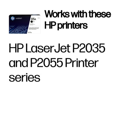 HP Inc. TONER CARTRIDGE 05A Black/.
