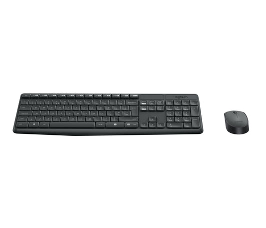 Logitech MK235 WIRELESS KEYBOARD / MOUSE/GREY-US INTL-2.4GHZ-INTNL