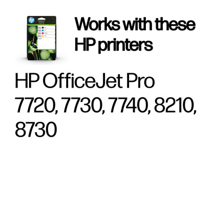 HP Inc. HP 953 4-PACK/Black/CYAN/MAGENTA/YELLOW ORIGIN