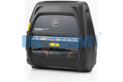 Zebra DT Printer ZQ521 media width 4.45"/113mm; English/Latin fonts, Bluetooth 4.1, stnd battery, EMEA certs